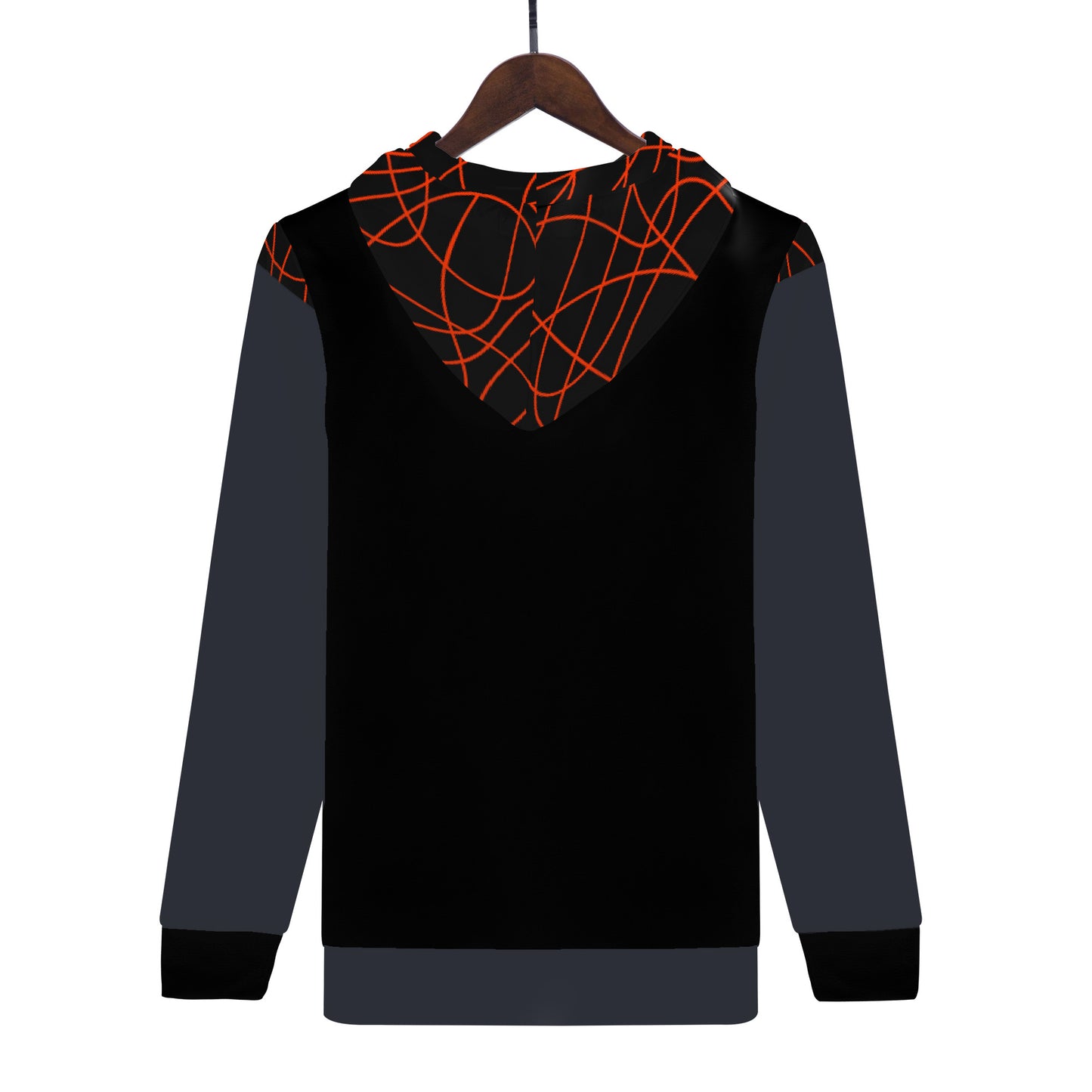 Black Orange Hoodie