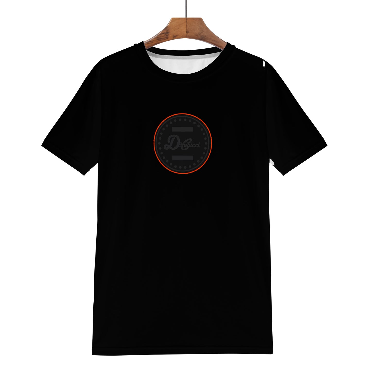 Black orange short sleeve