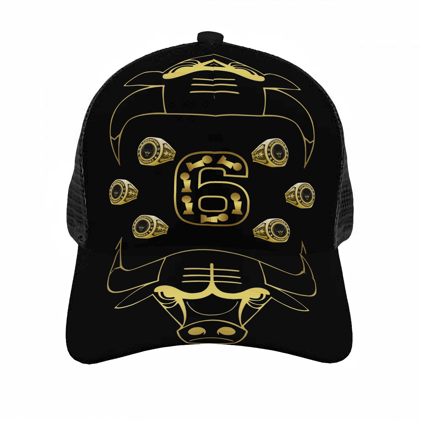 Bulls Six ring mirror
