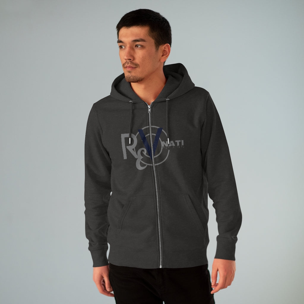 Revonati hoodie. Black/gray and navy