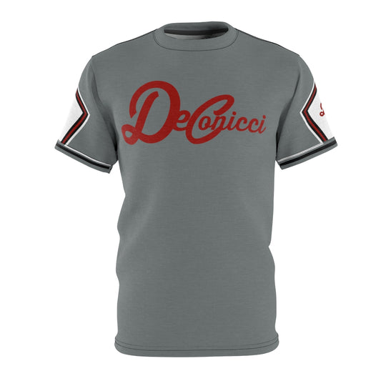 Hoop 31 short sleeve shoe shirt. Gray