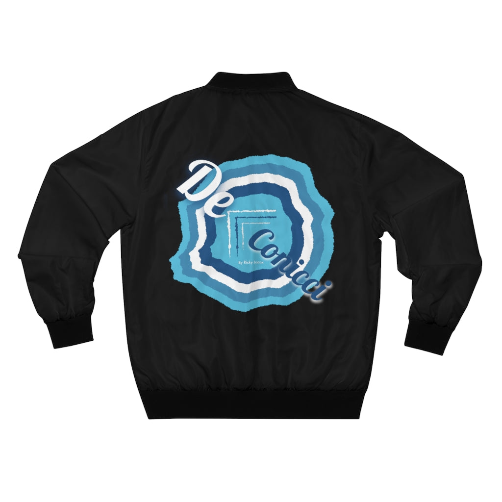 De Conicci Icon black Bomber Jacket