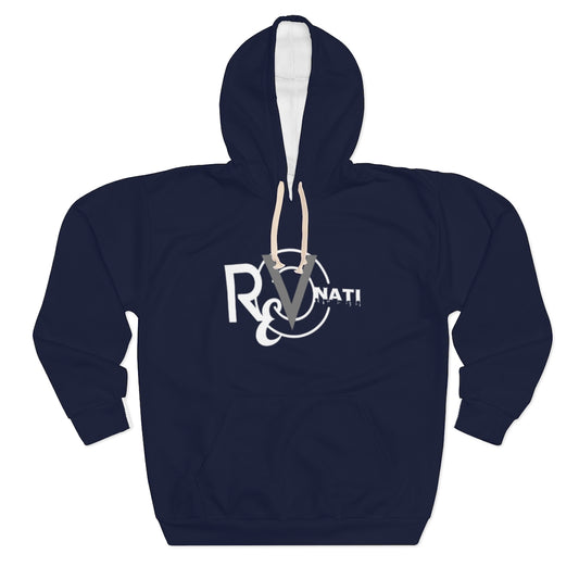 Revonati navy/gray Pullover Hoodie
