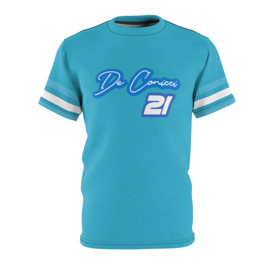Jersey Shirt. Water Blue/Royal Blue Color Way