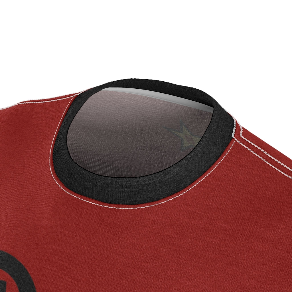 Authentic shoe shirt. Red