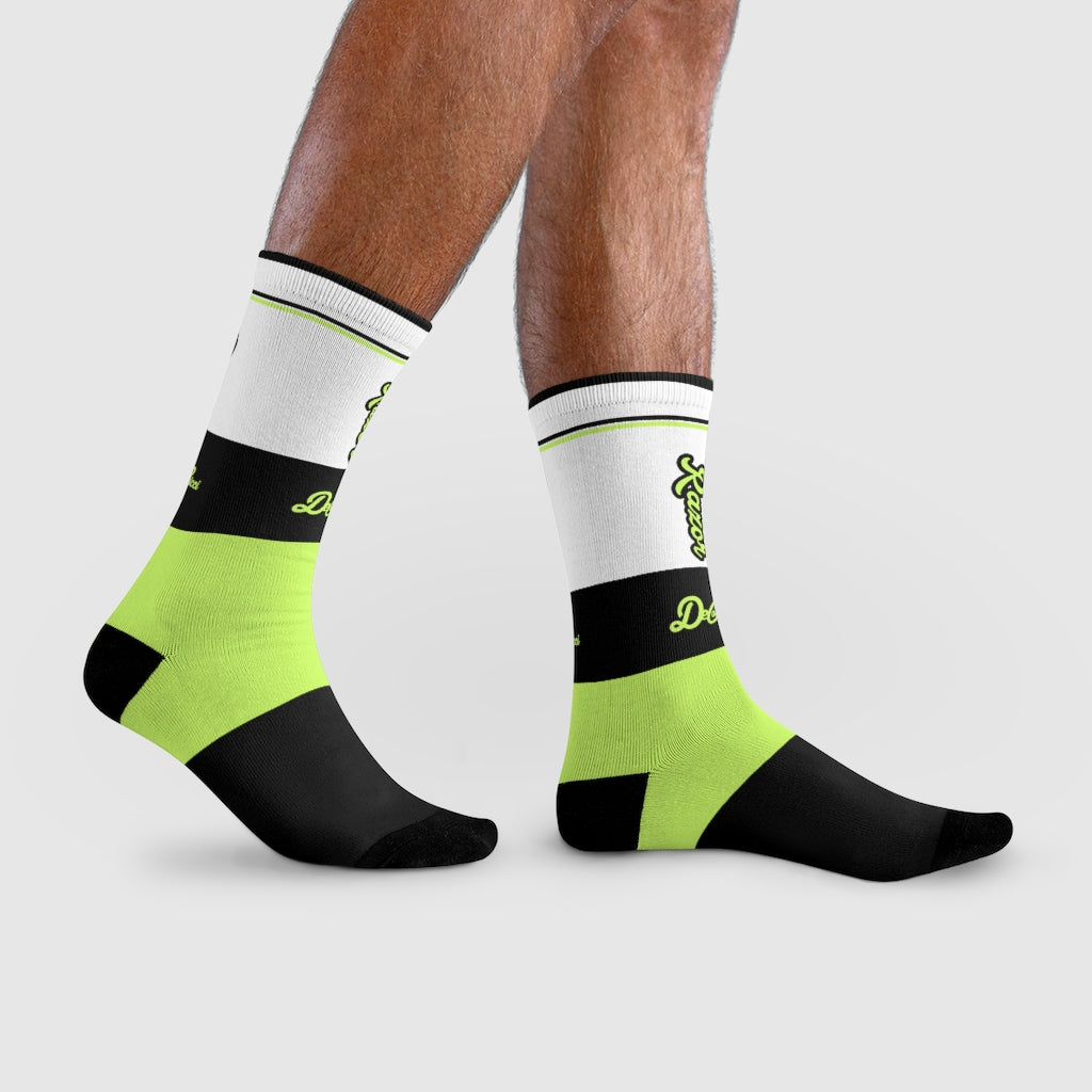 Razor Sharp Hoop Socks