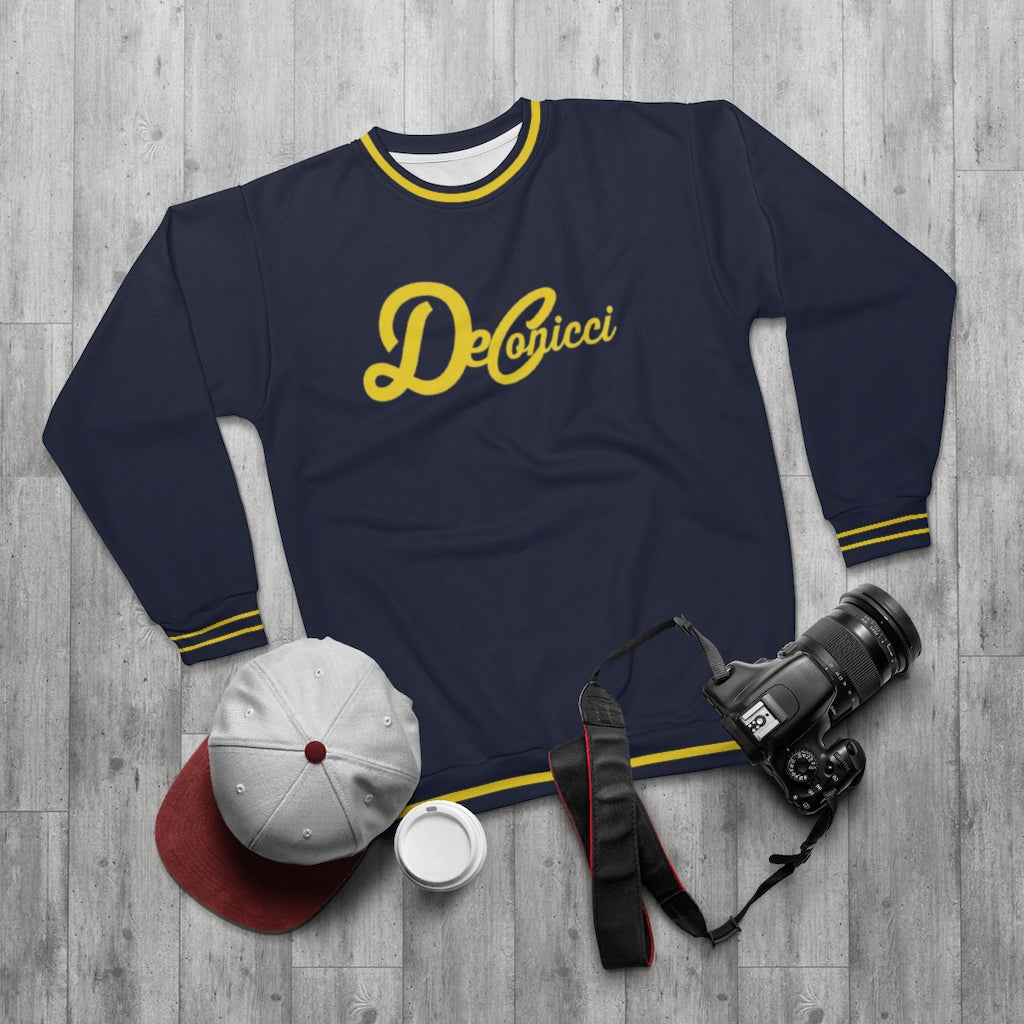 Authintic Navy And Honey Sweatshirt