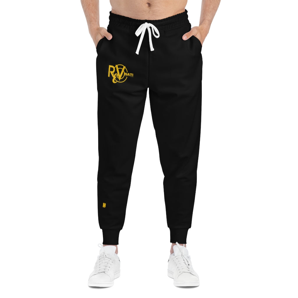 Revonati Athletic Joggers black/gold