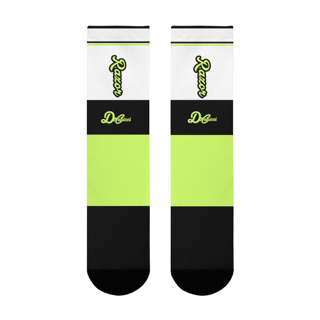 Razor Sharp Hoop Socks