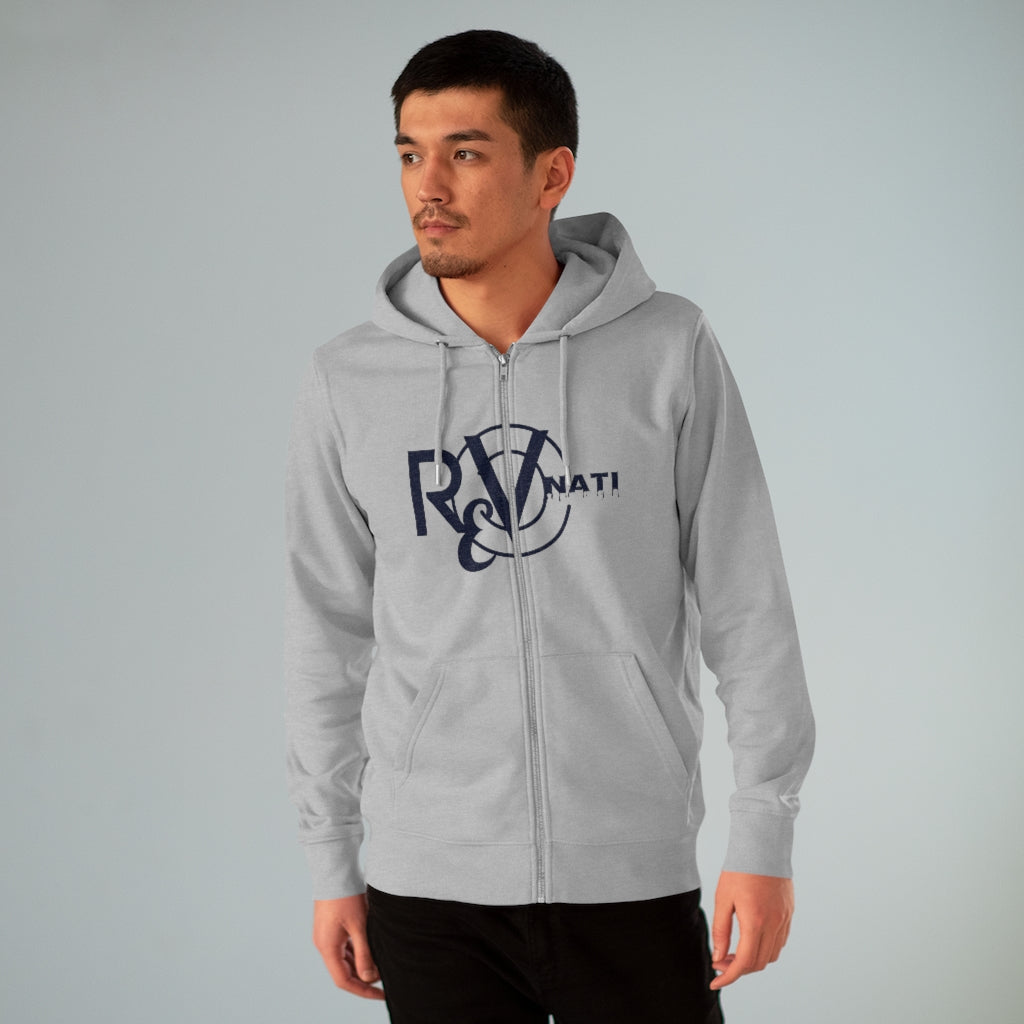 Revonati hoodie. Gray/navy