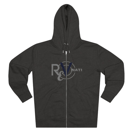 Revonati hoodie. Black/gray and navy
