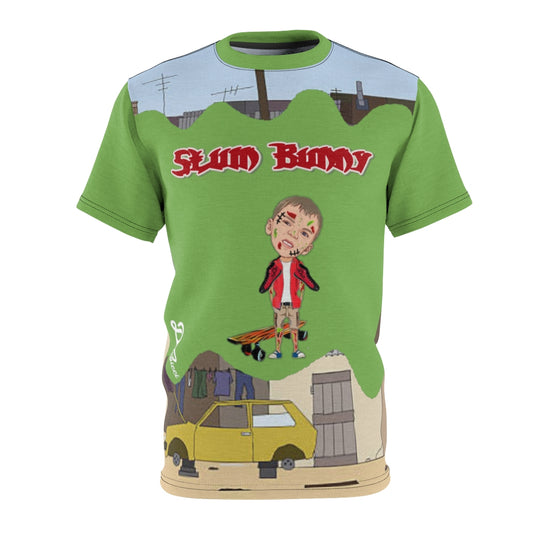Slum Bunny short sleeve. Green