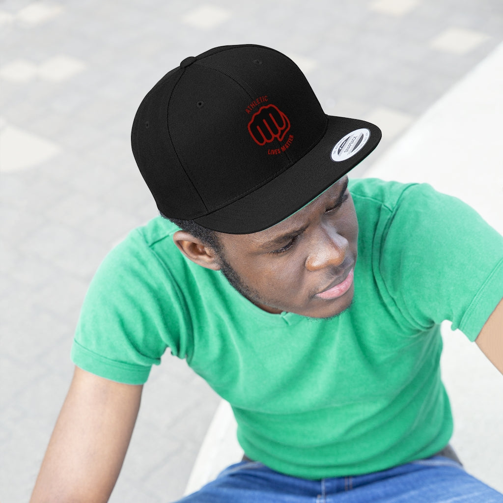 Athletic Lives Matter Unisex Flat Bill Hat