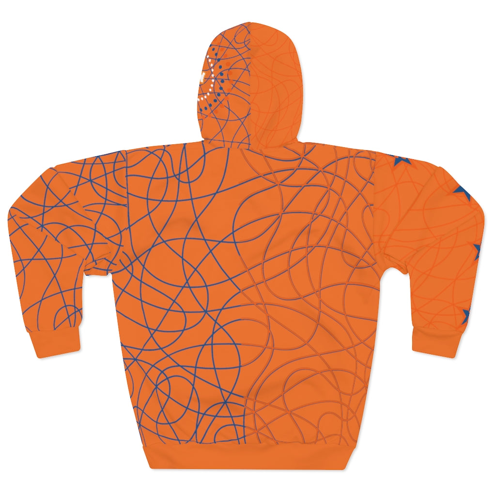 De Conicci Authintic Orange Illinois color way Unisex Pullover Hoodie