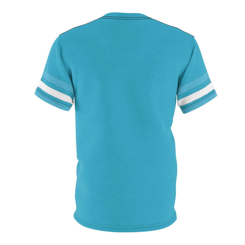 Jersey Shirt. Water Blue/Royal Blue Color Way