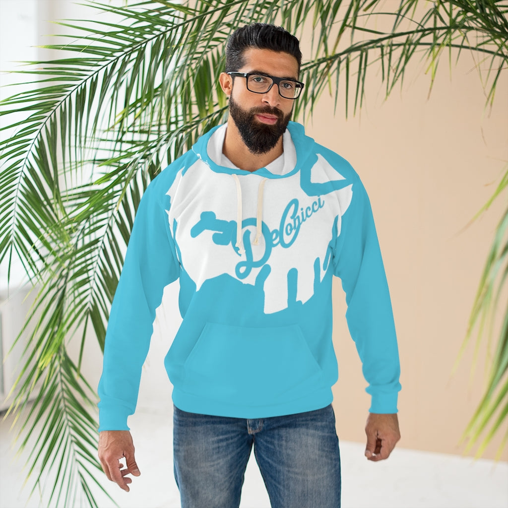 MB Pullover Hoodie baby blue