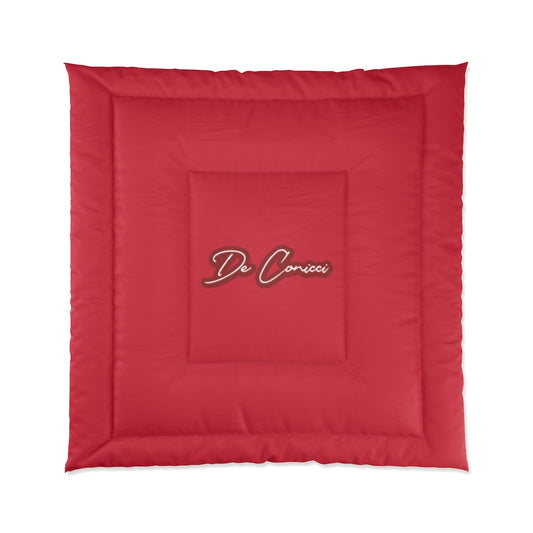 Comforter. Red