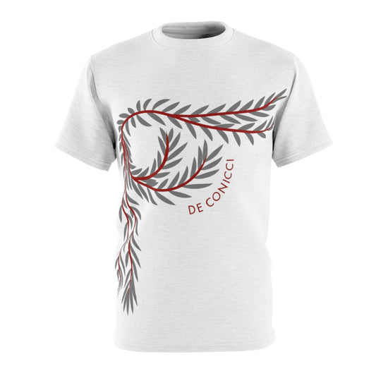 De conicci authentic rare collection stream vine shirt. White