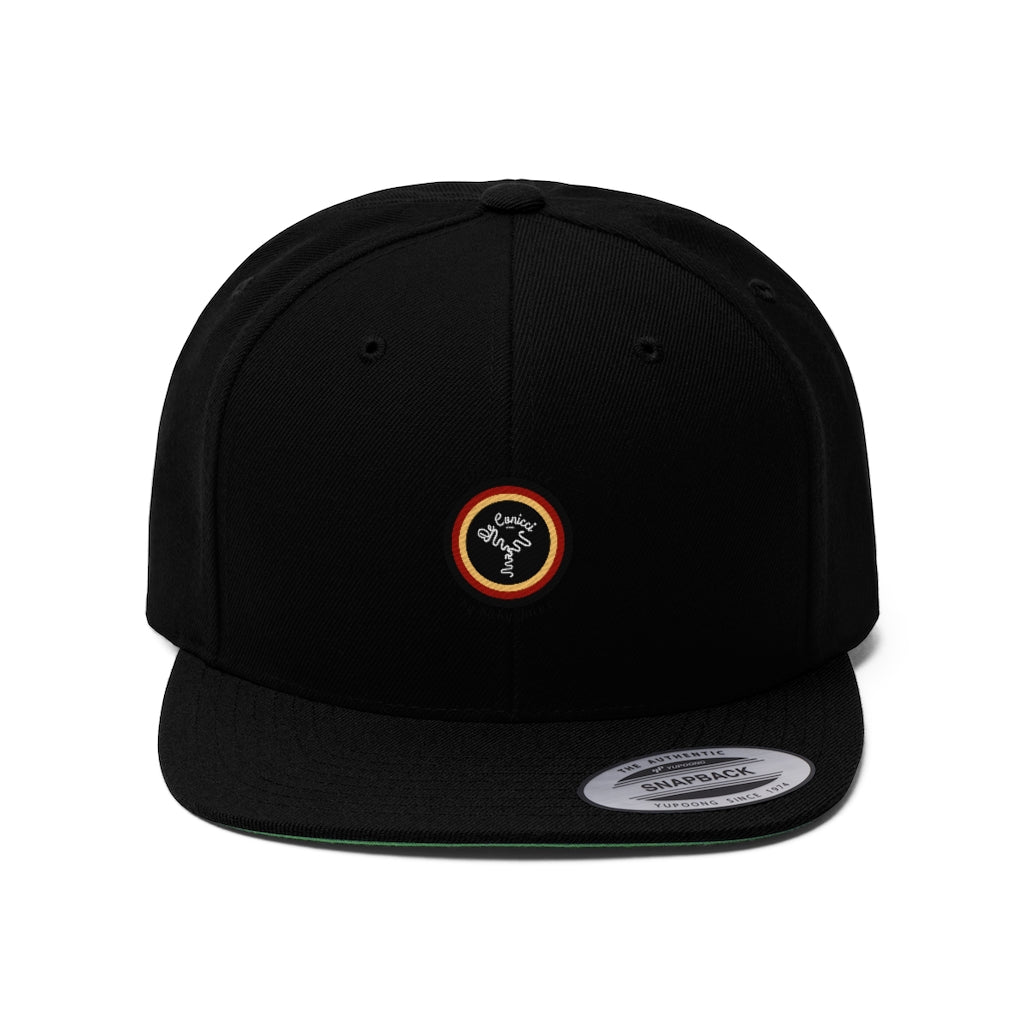De Conicci Authentic Unisex Flat Bill Hat