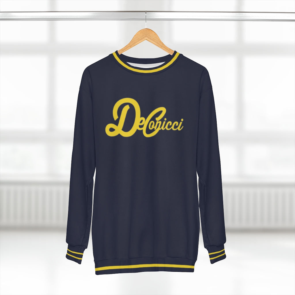Authintic Navy And Honey Sweatshirt