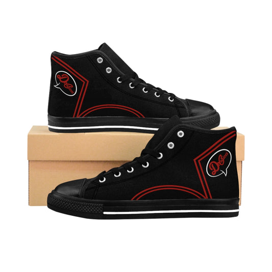 Hoop 31 red black and white color way