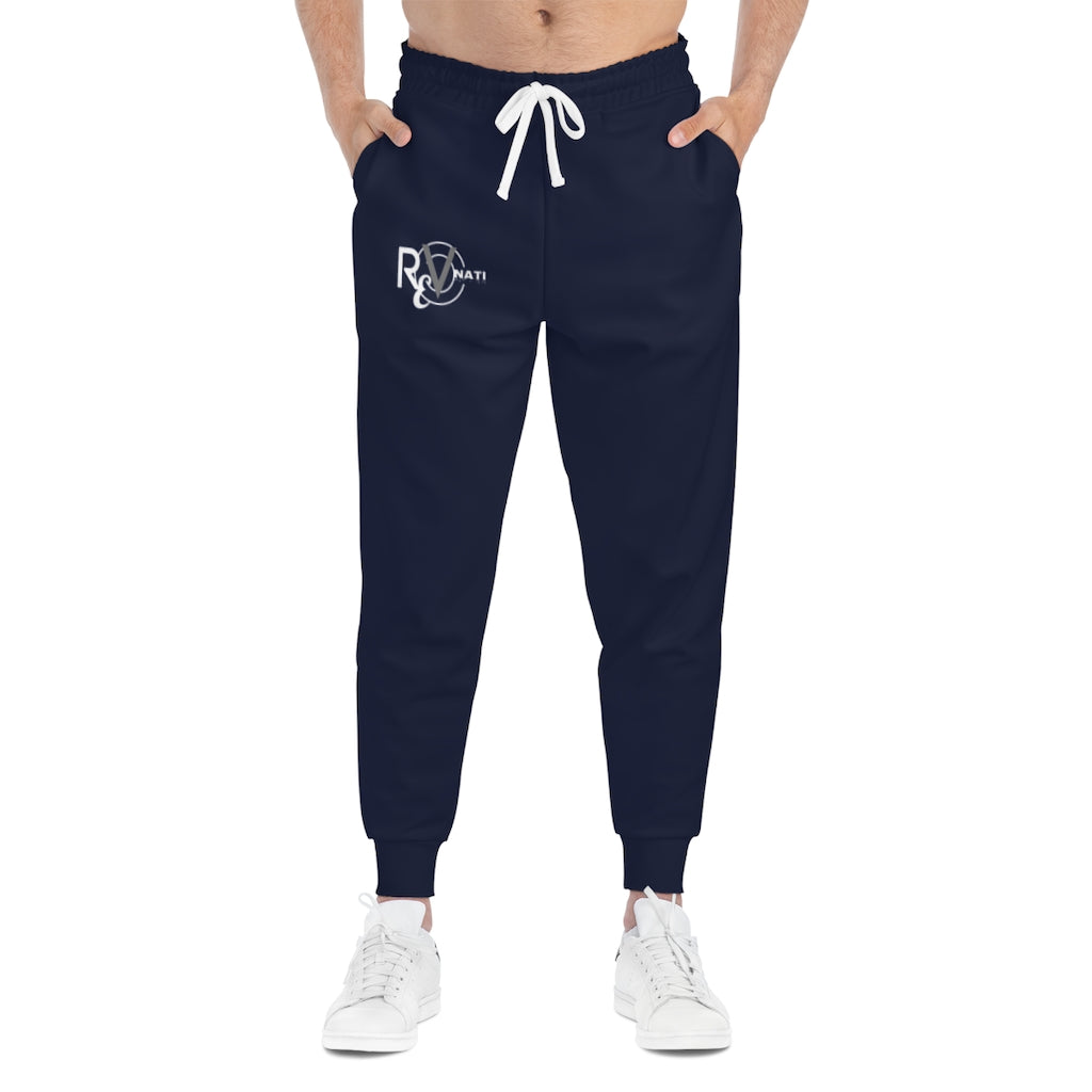 Revonati Athletic Joggers. Navy