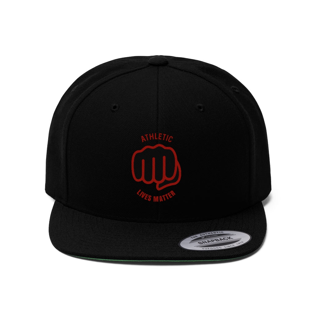 Athletic Lives Matter Unisex Flat Bill Hat