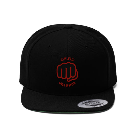 Athletic Lives Matter Unisex Flat Bill Hat