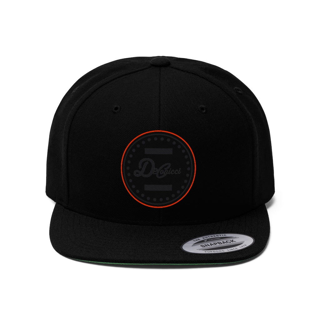 Black Orange Cap