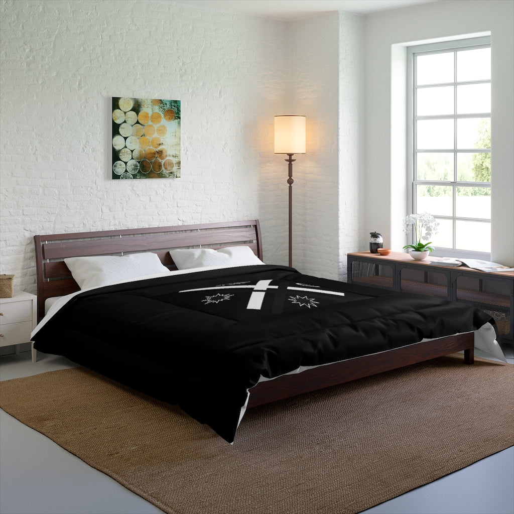 Comforter with Authintic crest