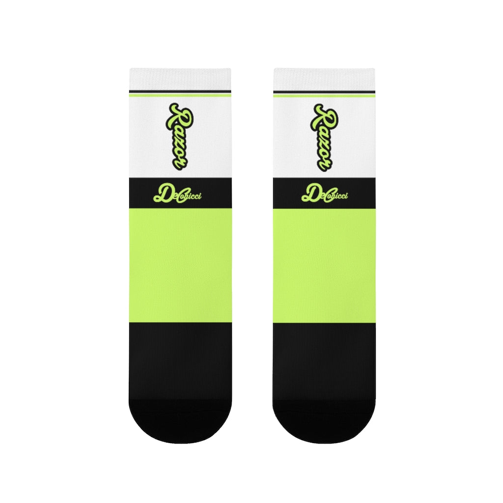 Razor Sharp Hoop Socks