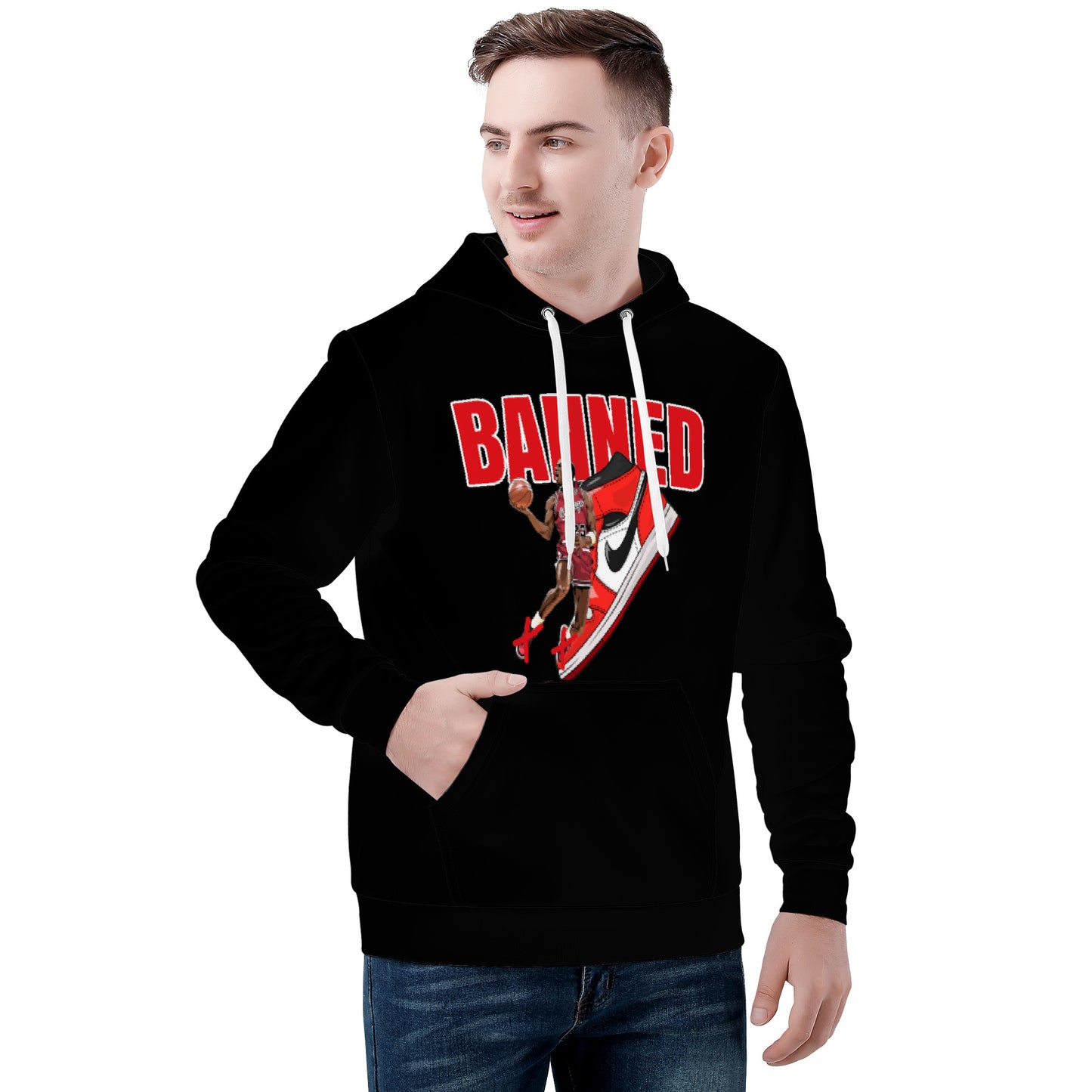 Air Jordan one Banned Hoodie
