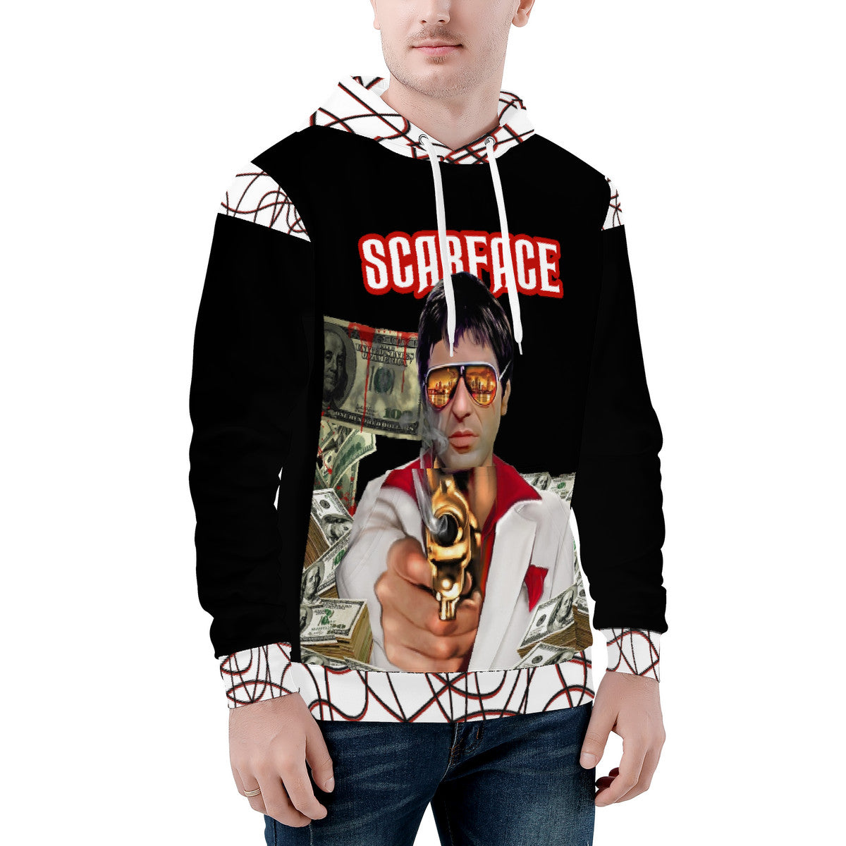 Scarface say hello to my little friend Hoodie
