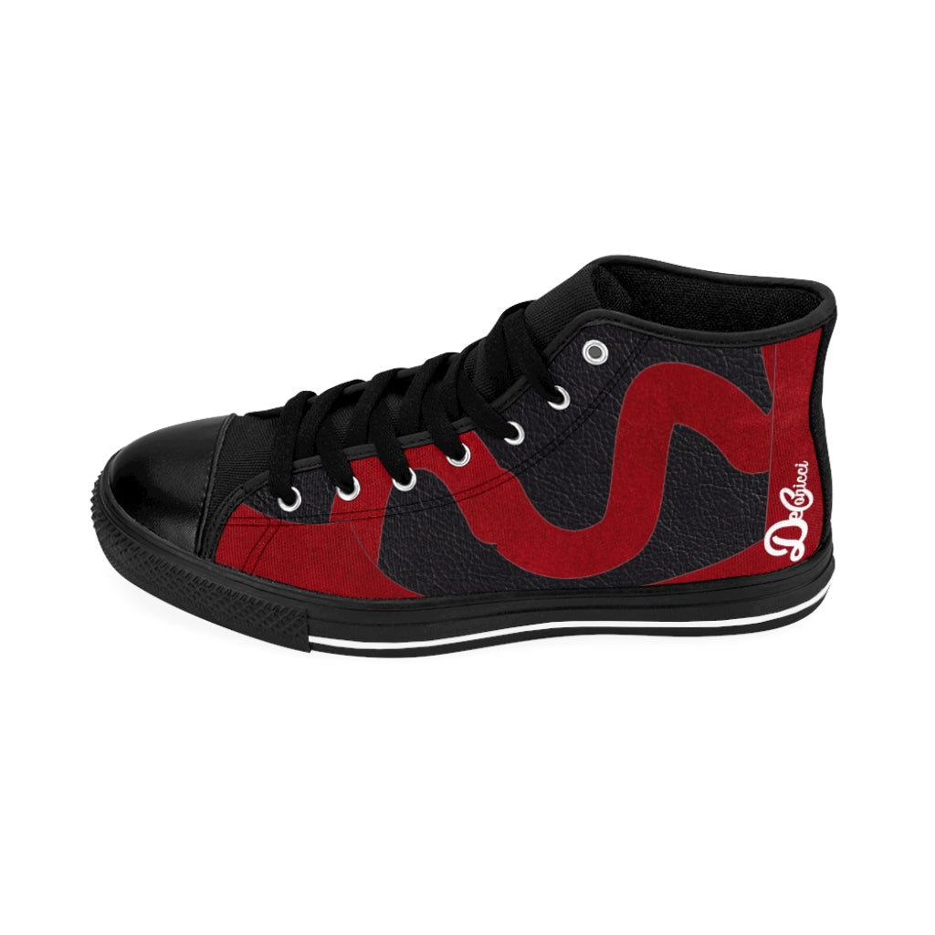 Swivel Red and Black with white logo