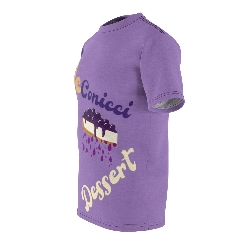 Blue berry cheese cake dessert purple