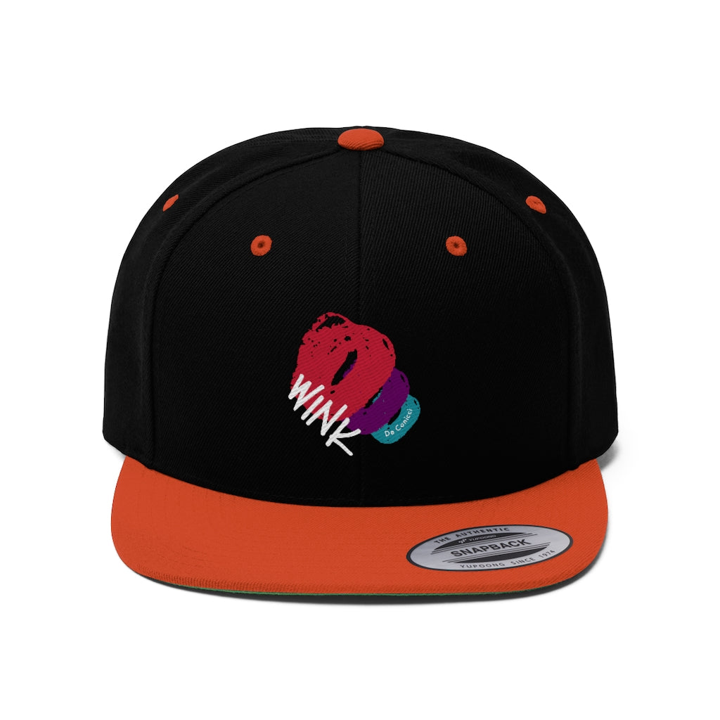 Wink Flat Bill Hat