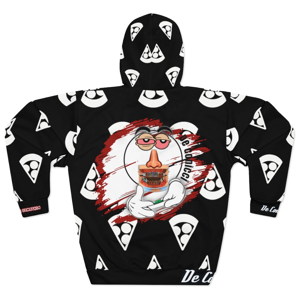 De Conicci SmokeUnisex Pullover Hoodie With Munchies De Sign