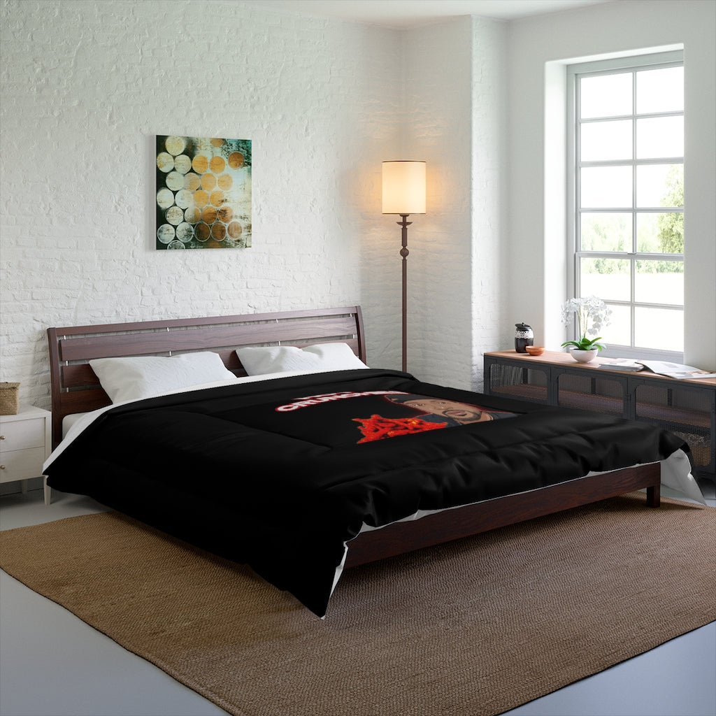 Comforter with HOT CRUNCHIES art