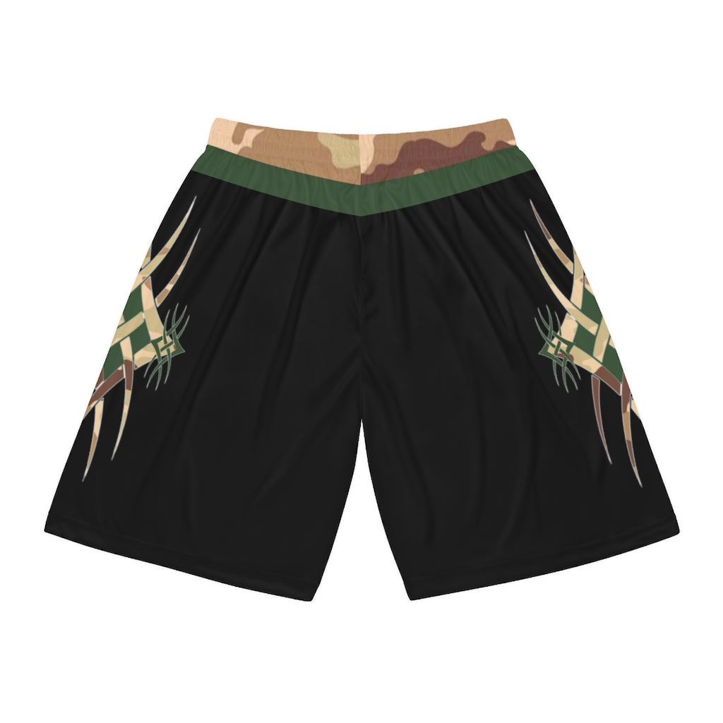 Tribal Combat Basketball Shorts