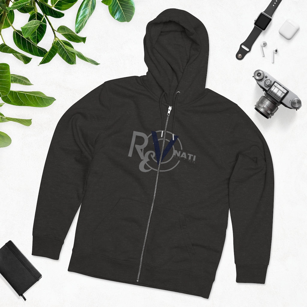 Revonati hoodie. Black/gray and navy