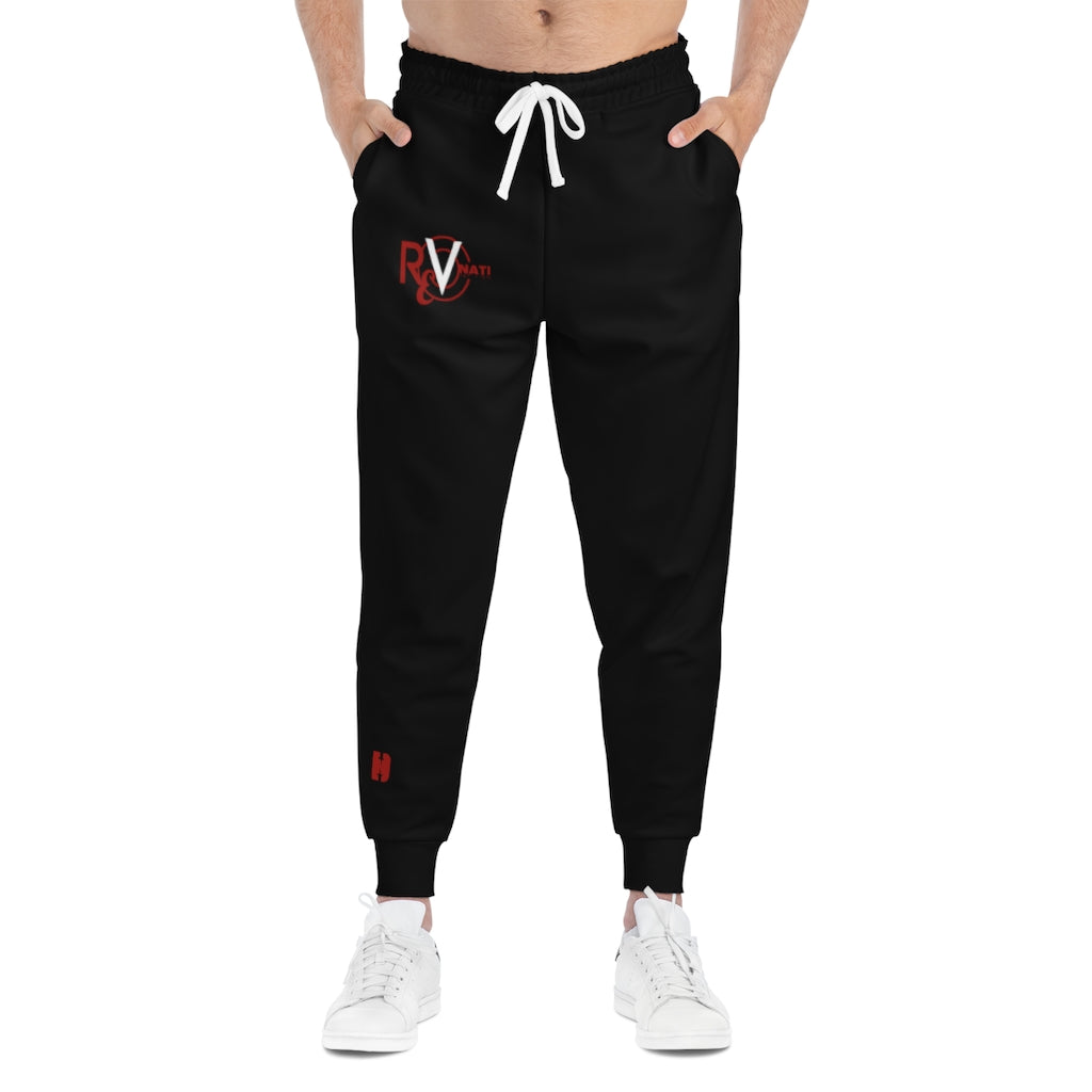 Revonati Athletic Joggers black/red