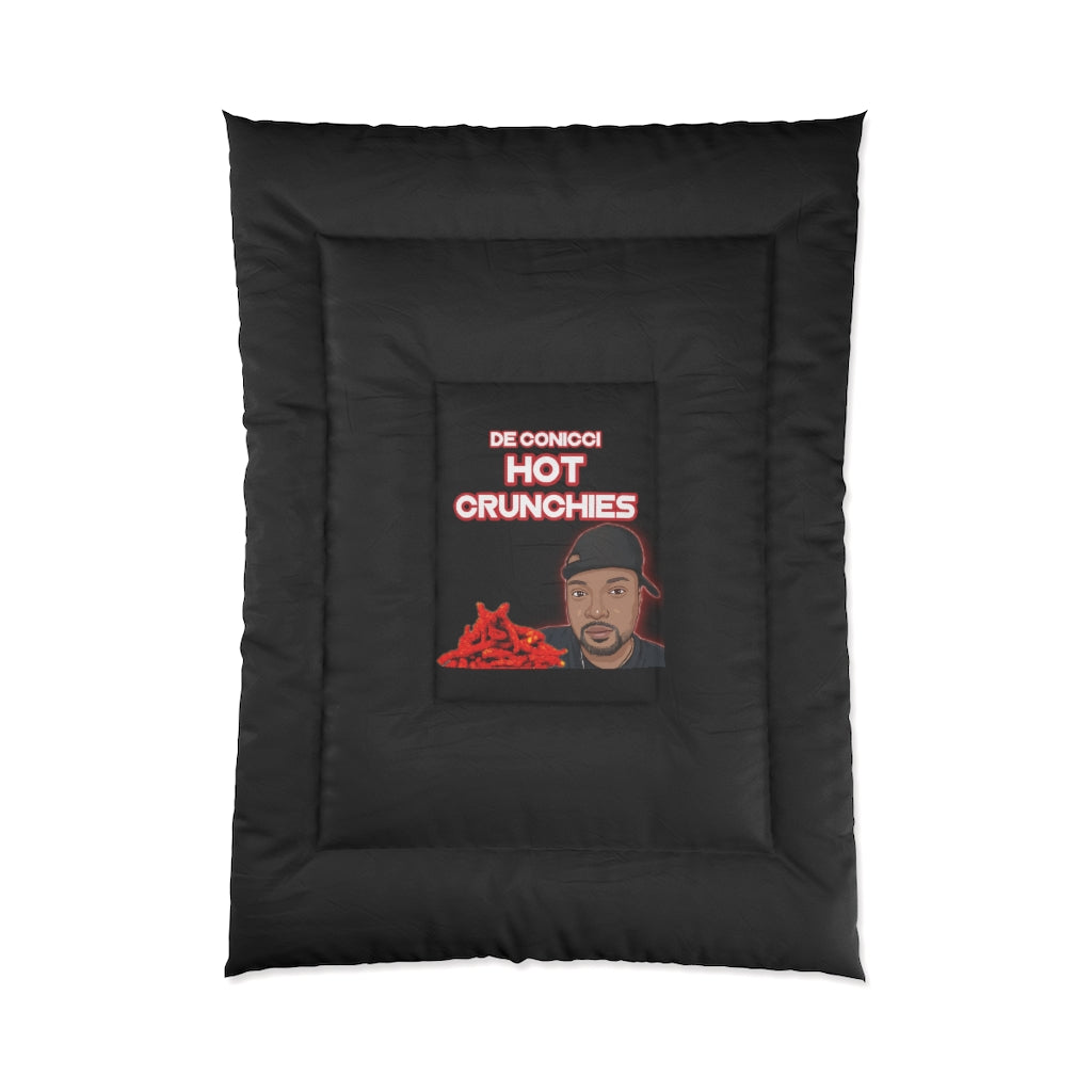 Comforter with HOT CRUNCHIES art