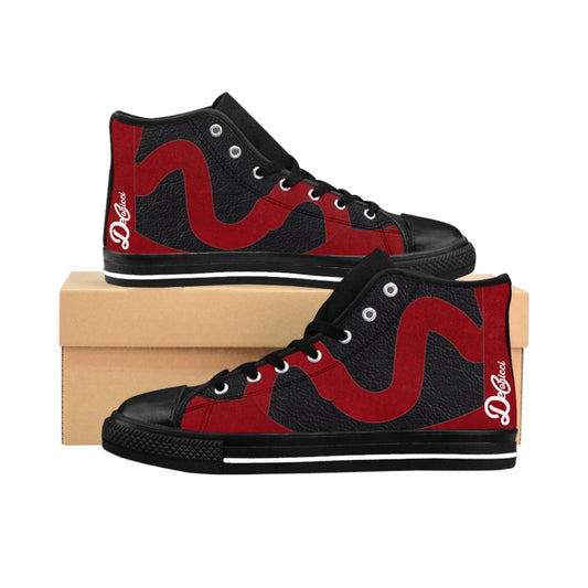 Swivel Red and Black with white logo