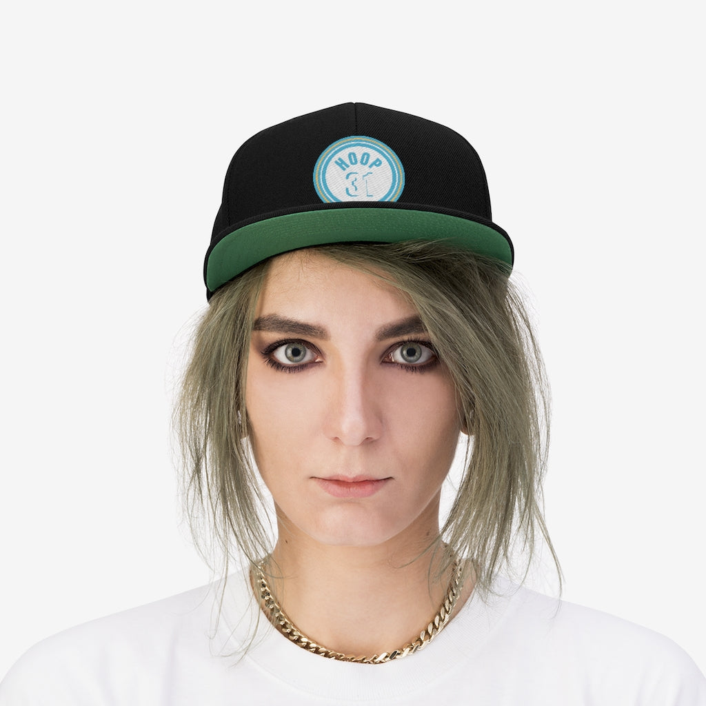 Hoop 31 Unisex Flat Bill Hat