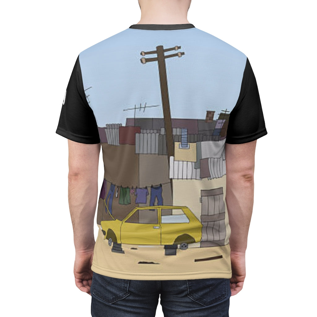 Slum Bunny short sleeve. Black