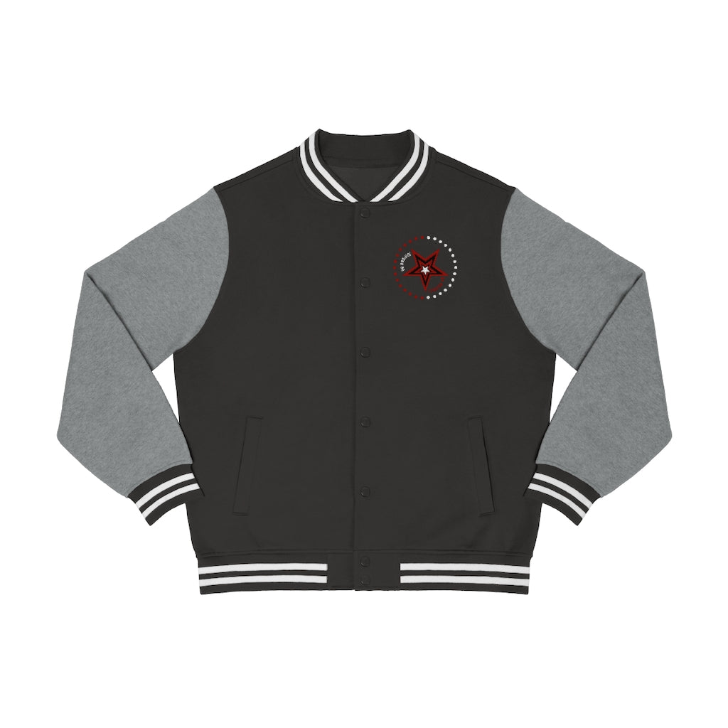 De Conicci Spiritual Bang Men's Varsity Jacket