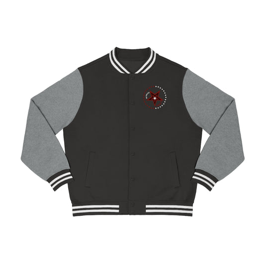 De Conicci Spiritual Bang Men's Varsity Jacket