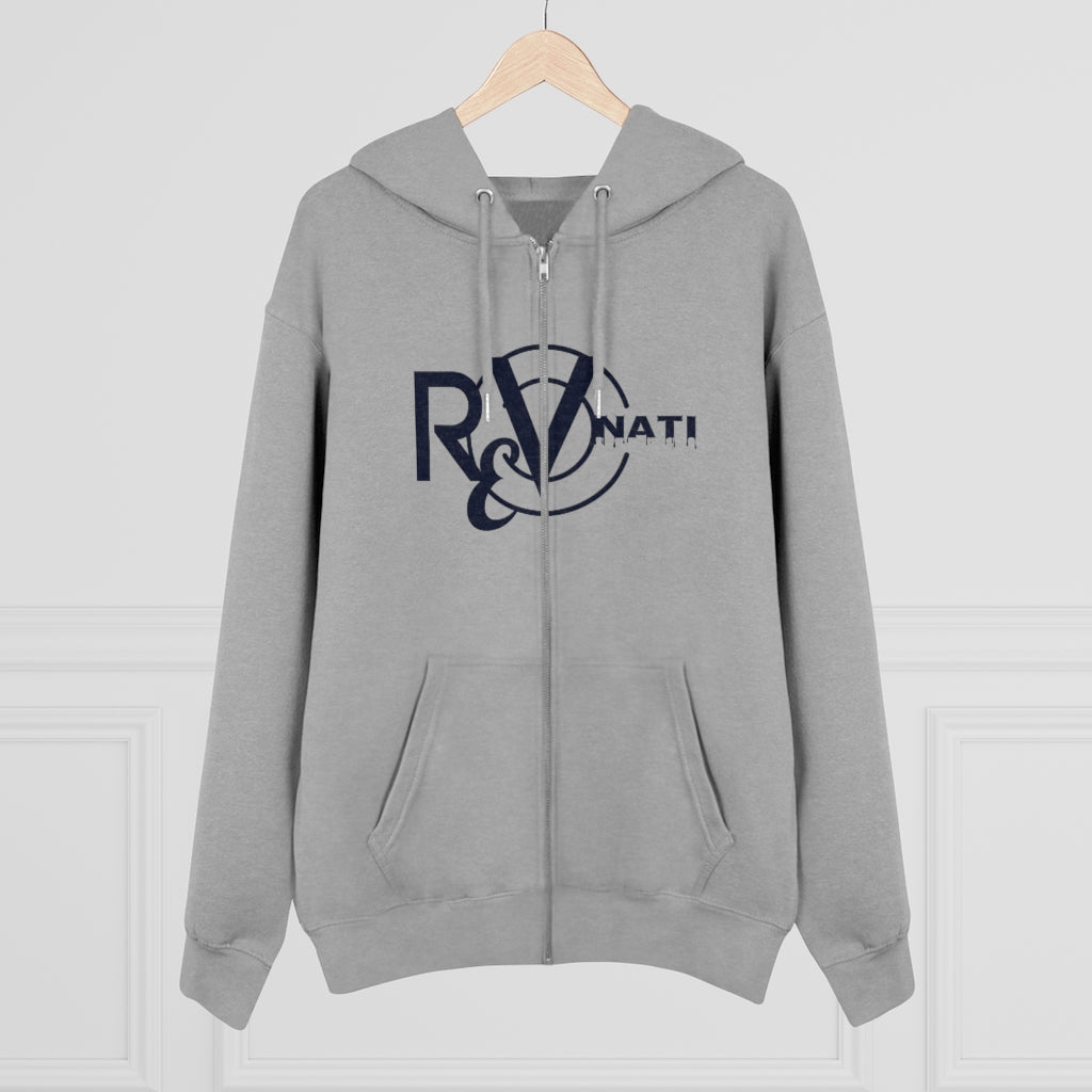 Revonati hoodie. Gray/navy