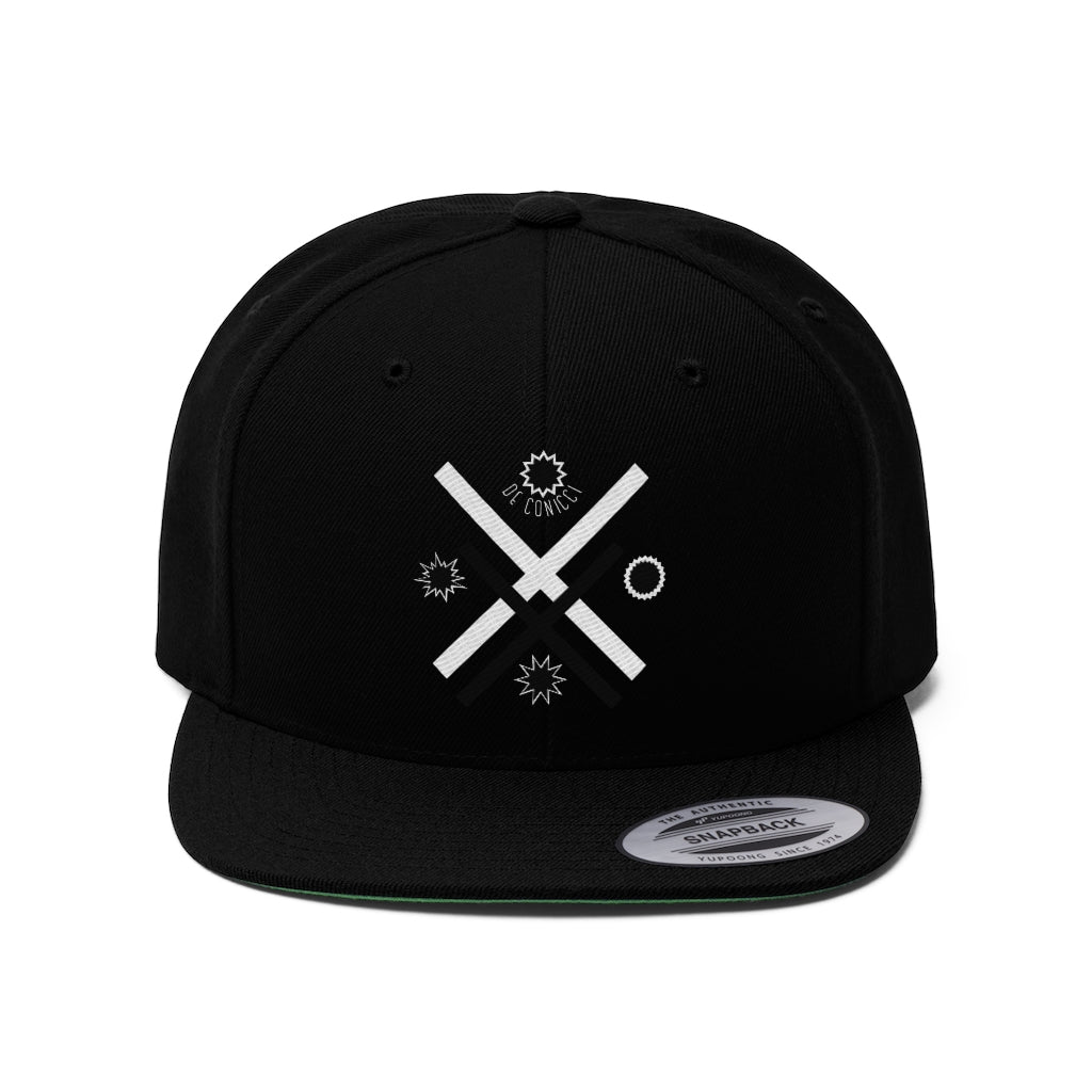 De Conicci Authentic Unisex Flat Bill Hat