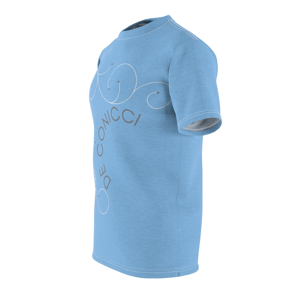 De conicci Authentic rare shirt. Luxury Vine Blue